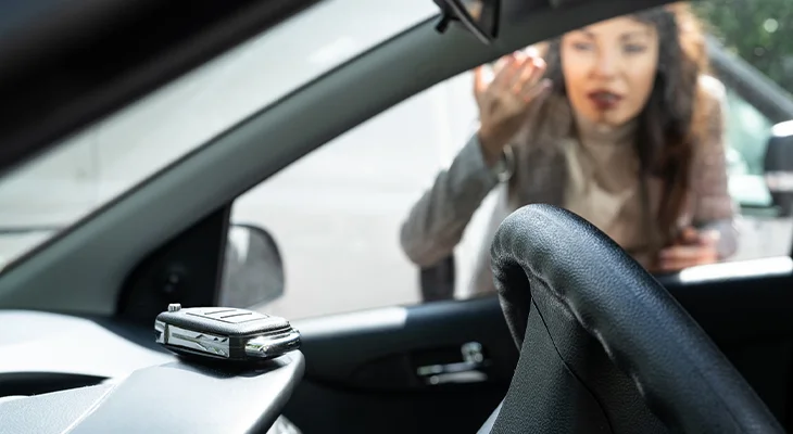 how to know if car is locked or unlocked